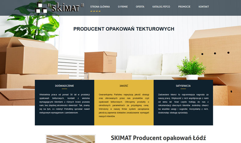 SKIMAT Producent opakowań