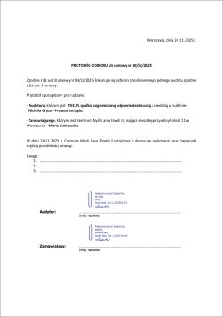 Referencje Centrum Myśli Jana Pawła II