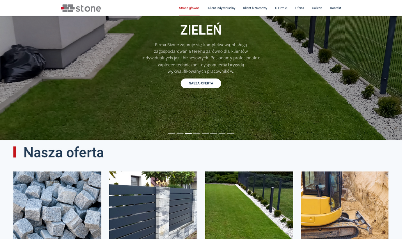 strona internetowa realizacja